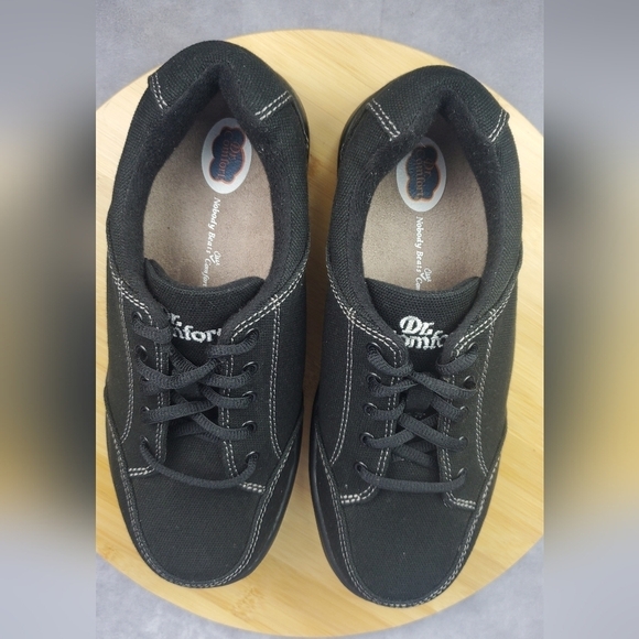 Dr. Comfort Riley Women's Therapeutic Extra Depth Athletic‎ Shoe Canvas Lace-up - Picture 6 of 16